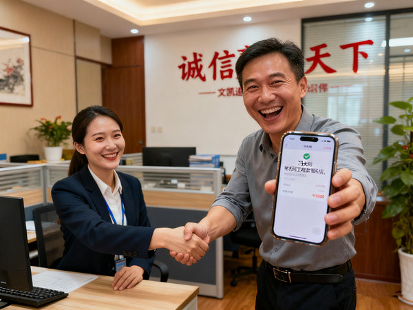 无锡文凯收债公司恭喜冯先生成功追回工程款